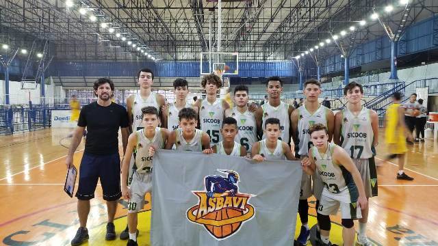 Equipe de Vilhena é quarta na Copa Brasil Central de Basquete Sub-15 em Uberlândia