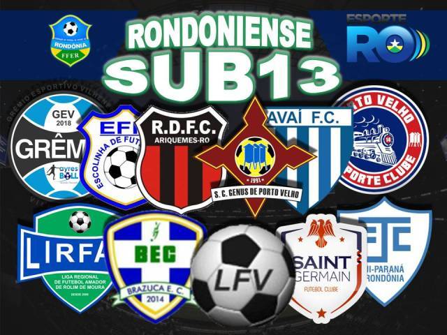 Portal da Amazônia recebe jogos dos grupos C e D do Campeonato Rondoniense Sub-13