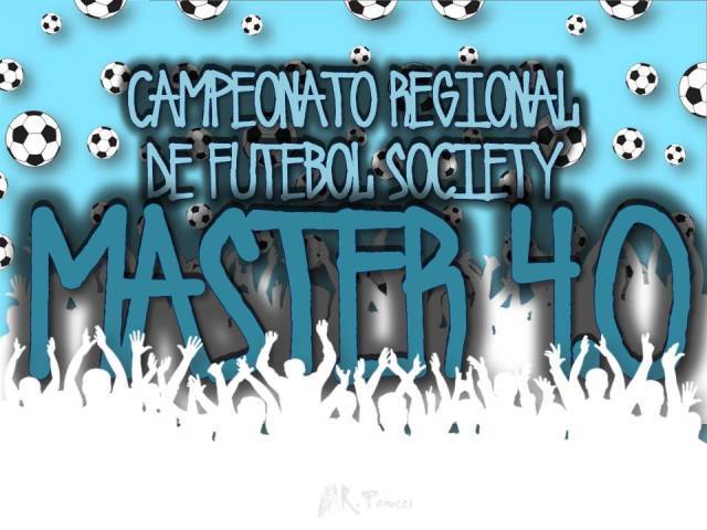 Campeonato Regional de Futebol Society Máster 4.0 começa no dia 02 de novembro com sete equipes