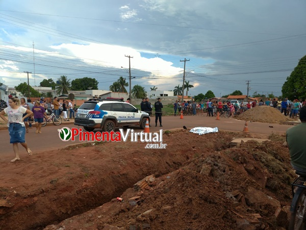 Em Pimenta Bueno, homem avança contra Policial Federal, é baleado e morre