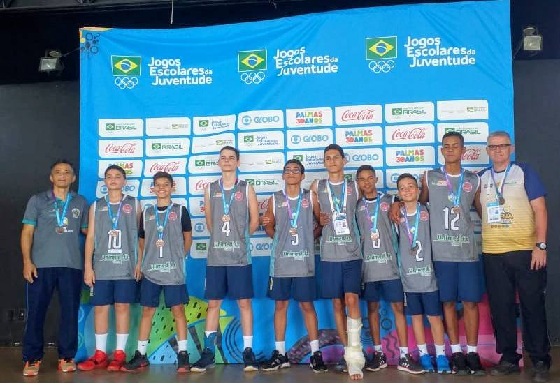 Colégio Tiradentes unifica títulos dos Jogos Escolares na categoria Infantil Masculino