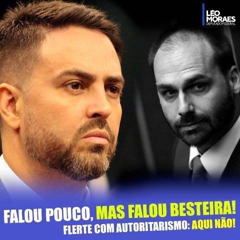 Usando perfil no Facebook, deputado federal mais votado em Rondônia “enquadra” filho de presidente