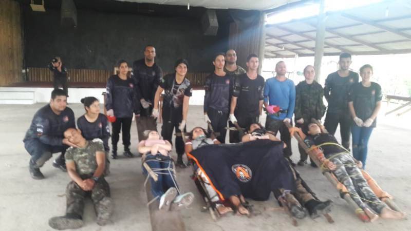 VEJA FOTOS: Bombeiros Civis participam em Vilhena do curso “Adaptação e Sobrevivência na Selva”