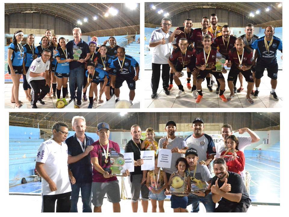 Real Futsal é campeão no Masculino e Feminino da Copa Vilhena de Futsal; no Veterano o título ficou com a ATFC