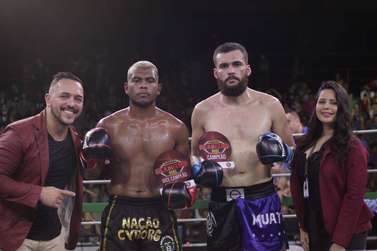 Organizado por um Vilhenense, primeiro desafio internacional de kickboxing e boxe no Acre surpreende público