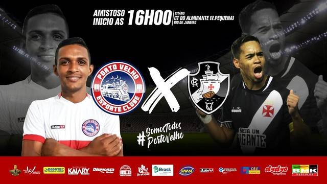 Porto Velho é goleado pelo Cabofriense no Rio de Janeiro e confirma amistoso contra o Vasco