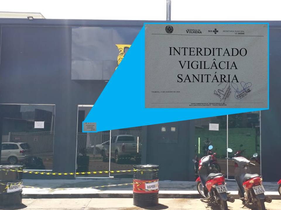 Vigilância Sanitária interdita tabacaria no Centro de Vilhena; fiscalização deve atingir todos os estabelecimentos desse seguimento