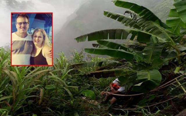 Suspeitos de matar casal no Mato Grosso e jogar corpos em ribanceira são presos com picape das vítimas em Rondônia