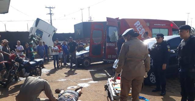 Homens encapuzados executam caminhoneiro com vários tiros em posto de combustíveis, em Vilhena