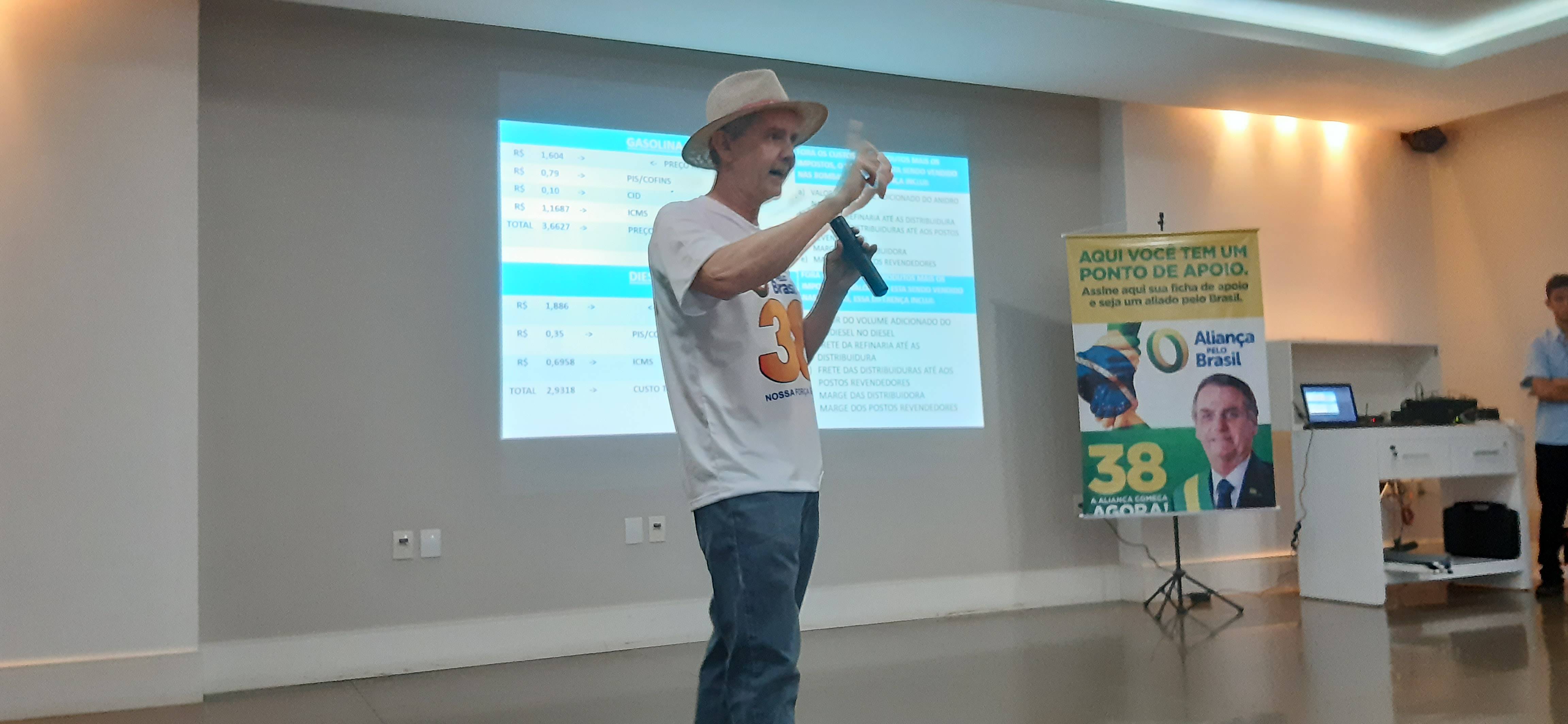 Empresário vilhenense explica alta de combustíveis, critica gastos com deputados e cobra apoio da sociedade a Bolsonaro