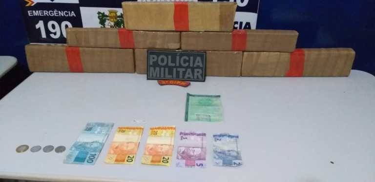 Dois vilhenenses são presos em quarto de hotel no Mato Grosso trazendo drogas para distribuir na cidade