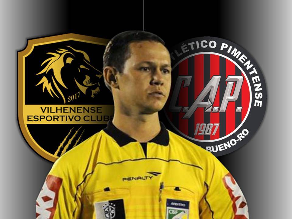 Jonathan Antero apita Vilhenense e Atlético Pimentense no Portal da Amazônia