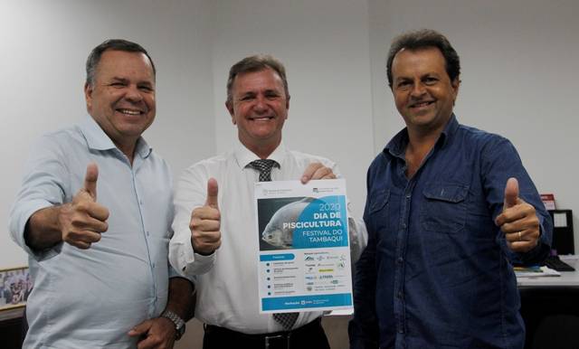 Deputado Luizinho Goebel é convidado para participar do Dia de Piscicultura e o Festival do Tambaqui, em Vilhena