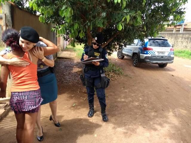 Vítimas atendidas pela Patrulha Maria da Penha recebem brindes e são homenageadas no Mês da Mulher, em Vilhena