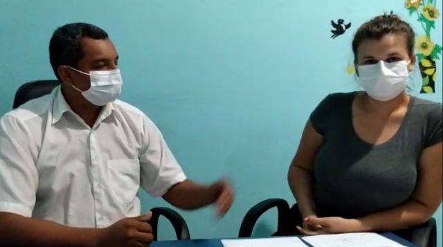 ASSISTA: em vídeo, secretário de Saúde e adjunta confirmam primeiro caso suspeito de Coronavirus no menor município do Cone Sul