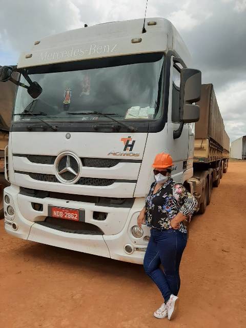 Caminhoneira vilhenense agradece apoio da população e fala da rotina nas estradas durante a pandemia de Coronavirus