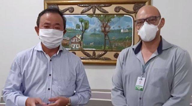 ASSISTA: em vídeo, prefeito diz que única paciente com Covid-19 está curada e sinaliza que pode reabrir comércio, em Vilhena