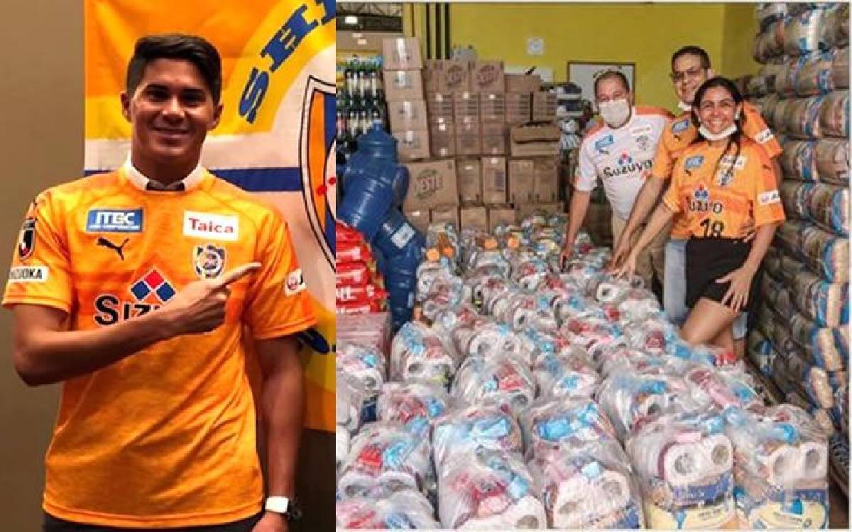 Ídolo no Japão, Elsinho doa mais de 5,5 toneladas de alimentos para famílias carentes de Porto Velho