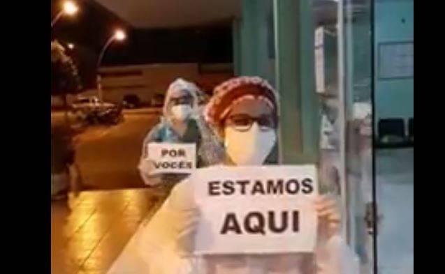 ASSISTA: profissionais do maior hospital do Cone Sul de Rondônia gravam vídeo para incentivar quem pode a ficar em casa