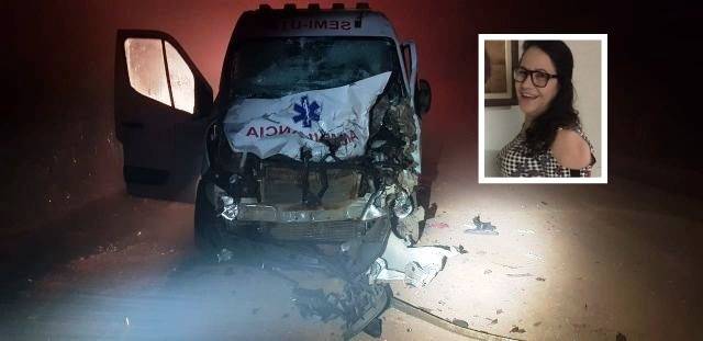 Carreta dirigida por motorista de Vilhena é atingida por ambulância e enfermeira morre na BR 364