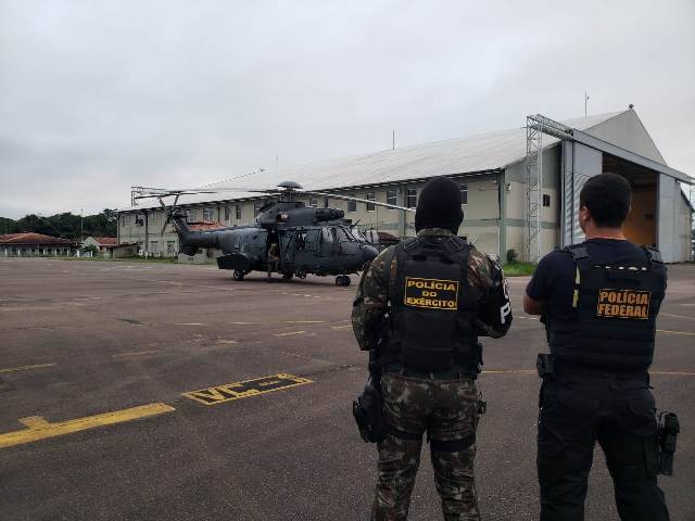 Em ação conjunta com Exército, PF deflagra operação e cumpre mandados contra acusados de crimes ambientais em Rondônia