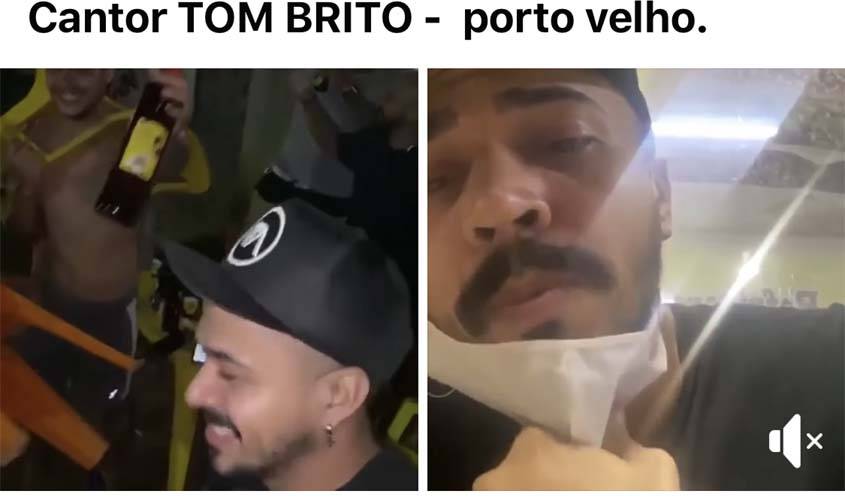 Cantor promove “Coronafest” em Rondônia, grava vídeo com palavrão e é massacrado nas redes sociais