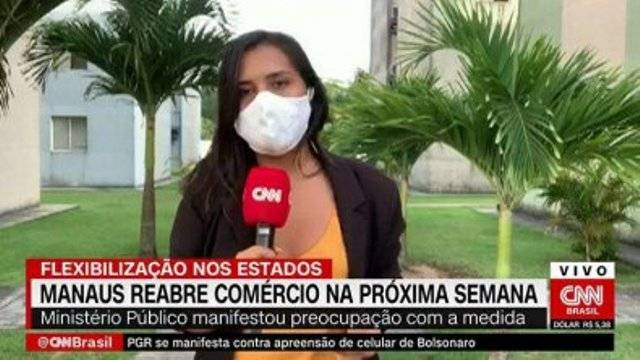 VÍDEO: jornalista indígena nascida em Rondônia desmaia após reportagem ao vivo na CNN Brasil