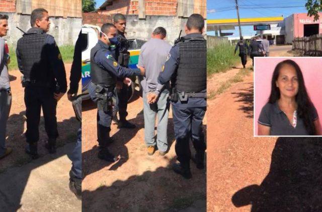 ASSISTA VÍDEO: preso em cidade de Rondônia o homem acusado de espancar e matar esposa com tiro no peito em Mato Grosso