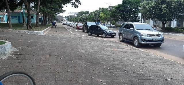 Vilhenenses fazem fila para testes rápidos de Covid-19; resultados saem em minutos e são enviados pelo WhatsApp