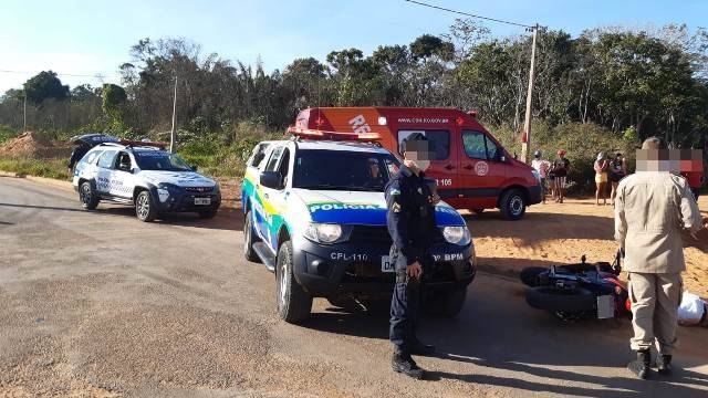 Homem com passagens pela polícia é executado com vários tiros quando trafegava de moto