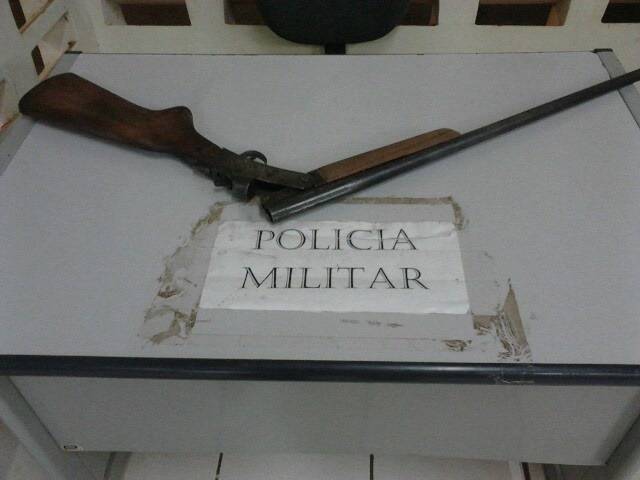 Funcionário de fazenda é preso com espingarda e munições ilegais na zona rural de Vilhena