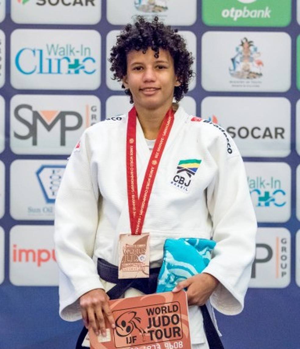 Em live, judoca Amanda Arraes diz que mantém treinos mesmo com a pandemia de Covid-19