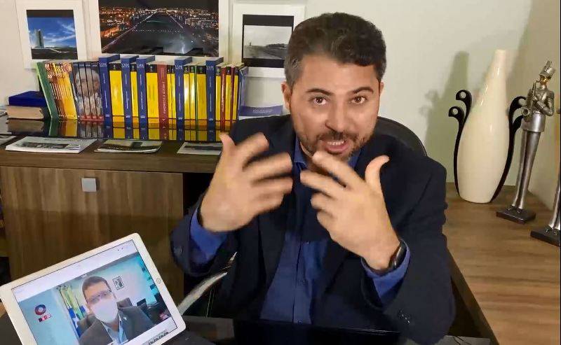 PEGA FOGO: em vídeo, senador sobe o tom contra governador de Rondônia e diz que Marcos Rocha “não sabe de nada”