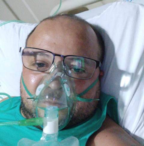 Diagnosticado com a Covid-19, ex-comandante do Corpo de Bombeiros de Vilhena está na UTI em hospital de Porto Velho