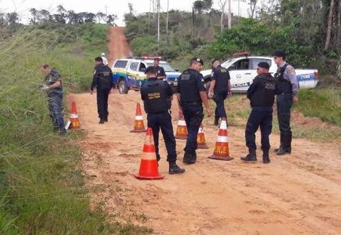 Crivado de balas e com as mãos amarradas para trás, corpo de homem é encontrado na área rural de Vilhena