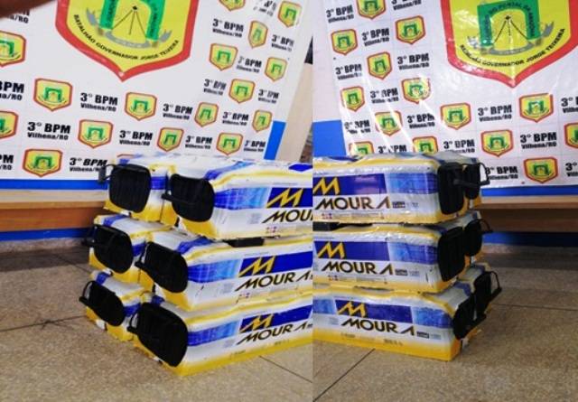 Estelionatários usam sobrenome famoso para revender baterias de procedência duvidosa em Vilhena e acabam presos