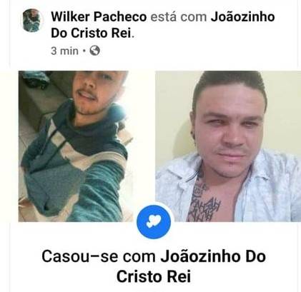 Começa a baixaria na campanha: perfil fake usa Facebook e diz ter se casado com pré-candidato a vereador hétero