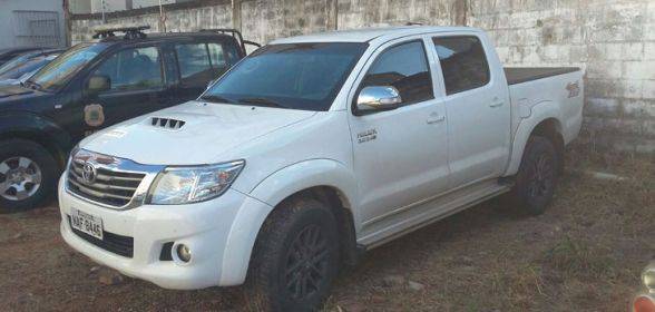 Caminhonete furtada de empresa em cidade de Mato Grosso é encontrada abandonada em Vilhena