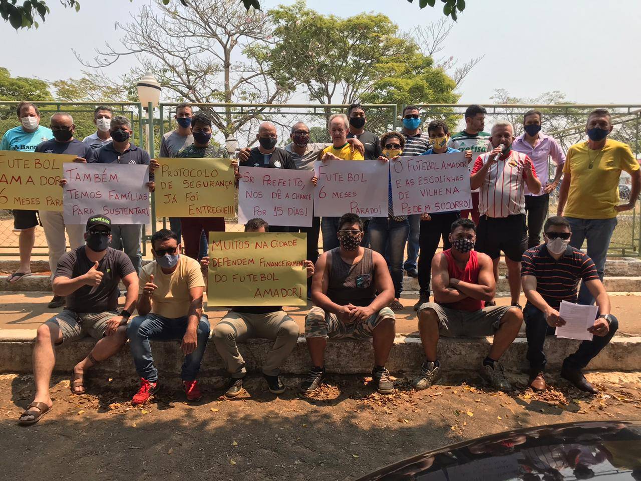 Prefeito se compromete a apresentar reivindicações dos atletas amadores ao Comitê de Enfrentamento à Covid-19