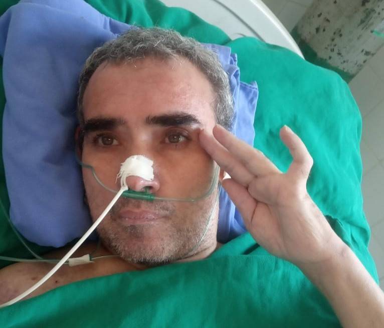 “Perambulando” há seis meses em busca de cirurgia, morador de Colorado do Oeste tem pé amputado e contrai Covid-19