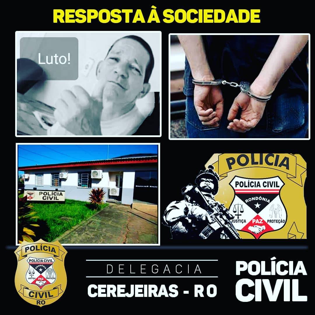 Dono de bar foi morto a facadas no sábado em Cerejeiras; suspeito é preso pela polícia no dia seguinte