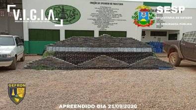 Em cidade vizinha, polícia apreende 652 quilos de cloridrato de cocaína, avaliados em mais de R$ 23 milhões