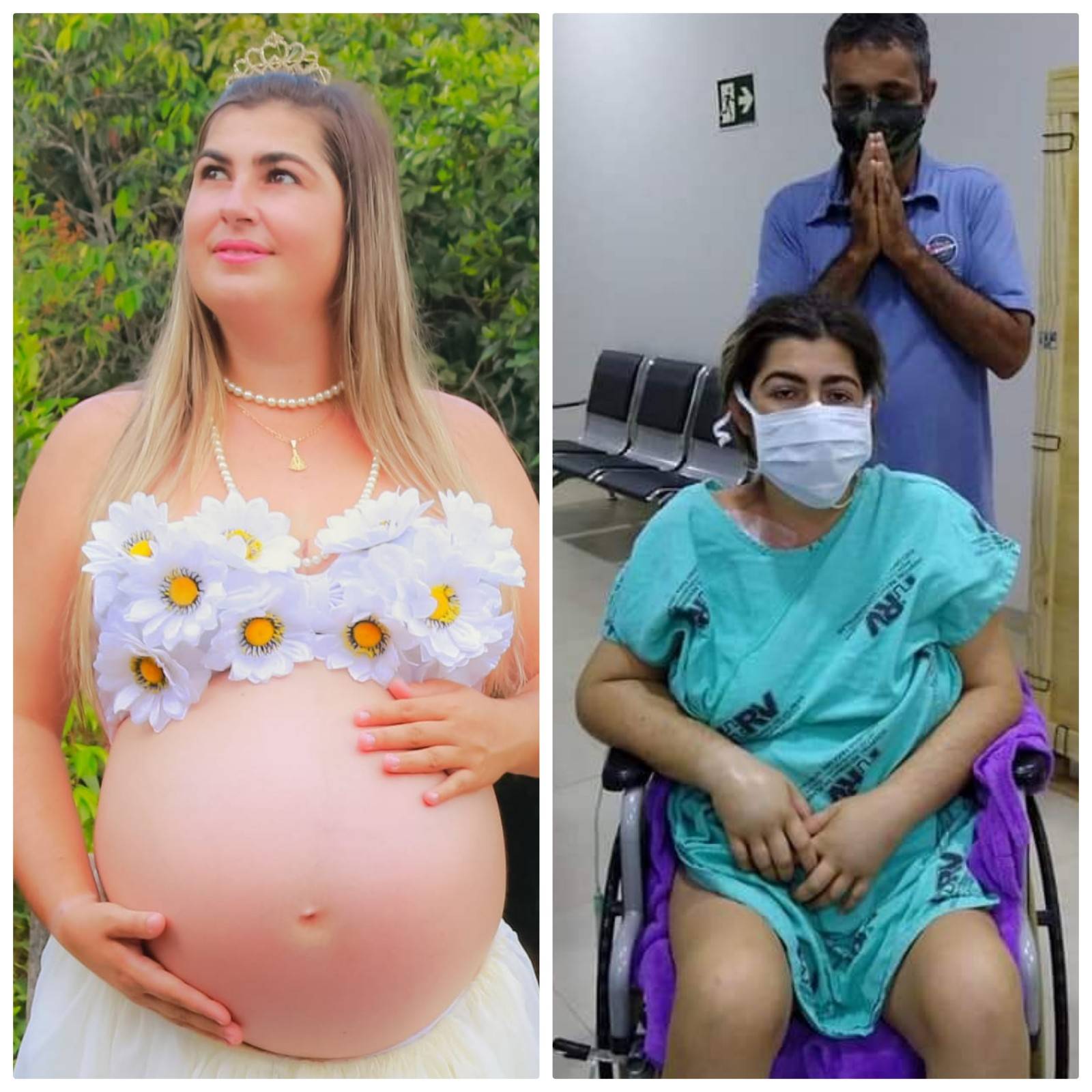 VÍDEO: a incrível história da vilhenense contaminada pela Covid-19 que teve filha através de parto antecipado, foi entubada e sobreviveu