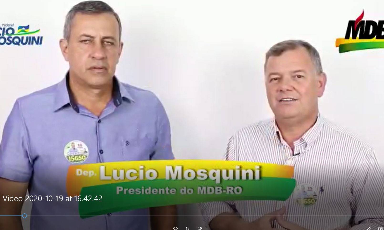 VÍDEO: deputado federal repete escatologia ao pedir voto para vereador em Rondônia: “vote certo, vote cagado”
