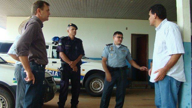 Goebel garante investimentos em base da PM de Nova Conquista