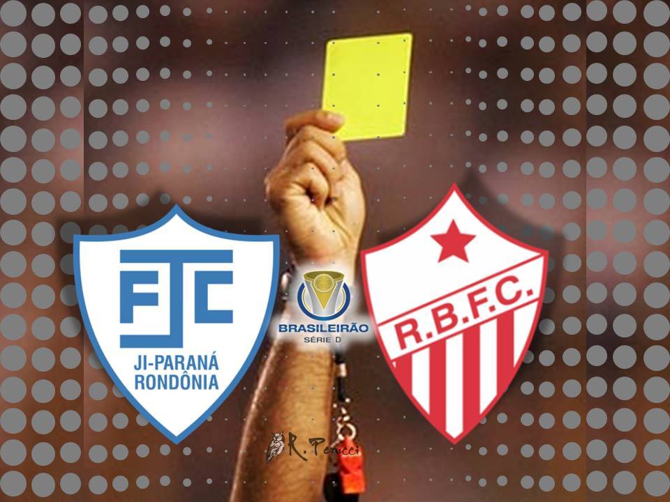 Árbitro da Bahia para a partida entre Ji-Paraná e Rio Branco no Estádio Biancão