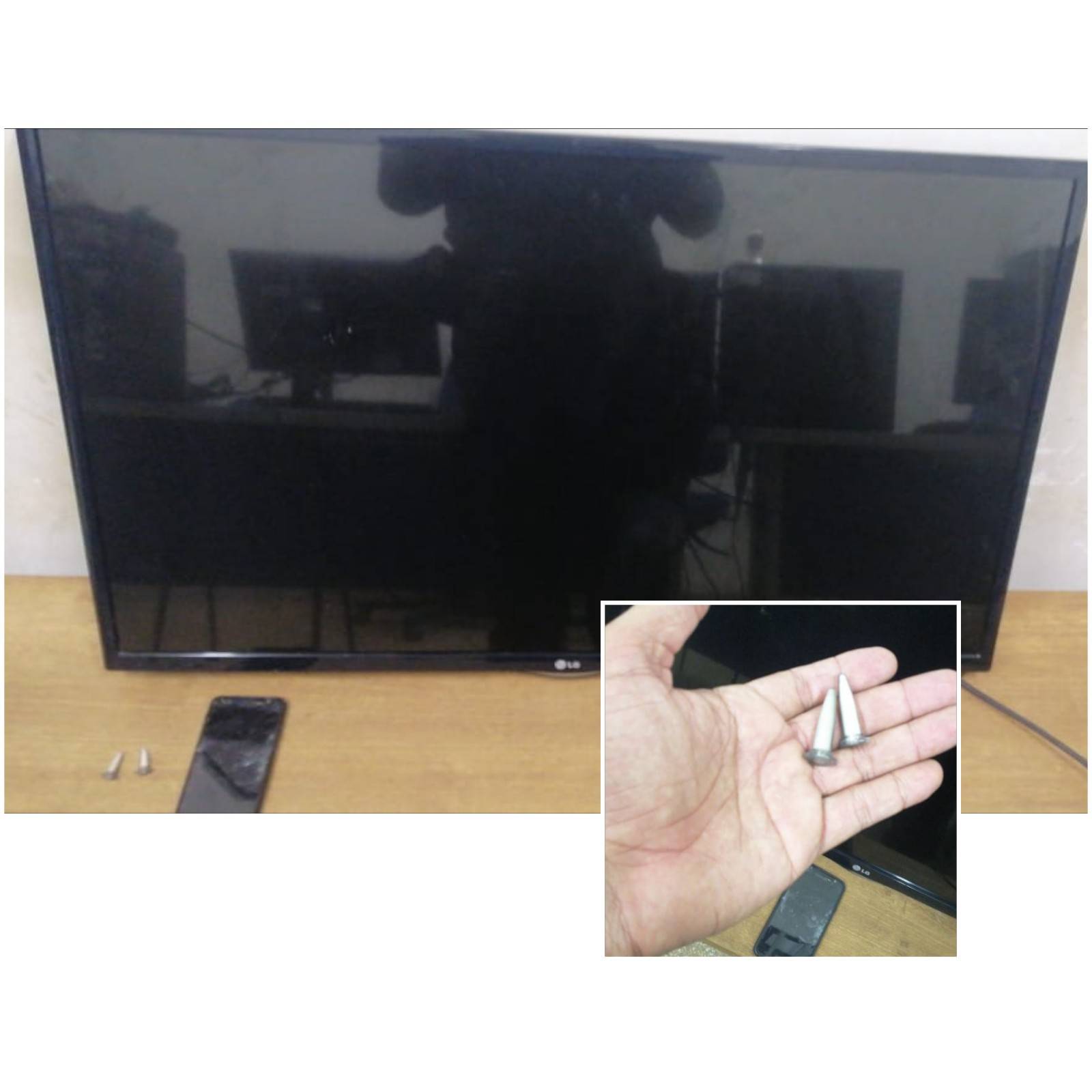Mulher aciona a polícia após marido tentar vender TV para comprar drogas; aparelho é encontrado em bordel