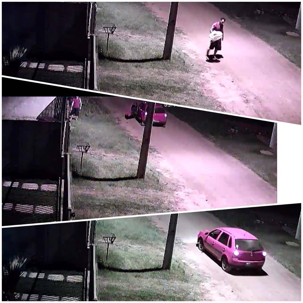ASSISTA VÍDEO: ladrão arromba casa para roubar ventilador e é filmado por câmeras de residência vizinha