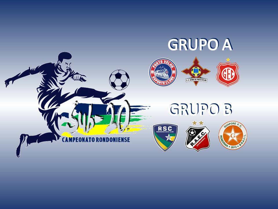Federação sorteia grupos e define confrontos da primeira rodada do Campeonato Rondoniense Sub-20