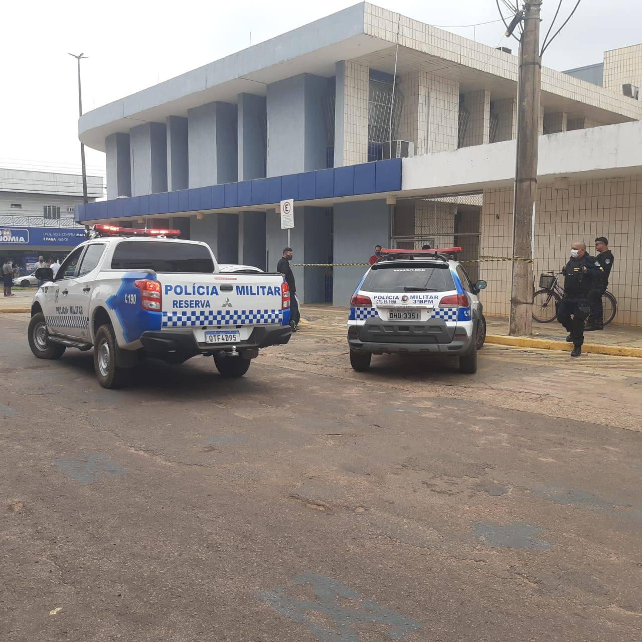 Agência da Caixa em Vilhena é atacada, fica sem energia elétrica e surgem especulações sobre possível ação do “novo cangaço”